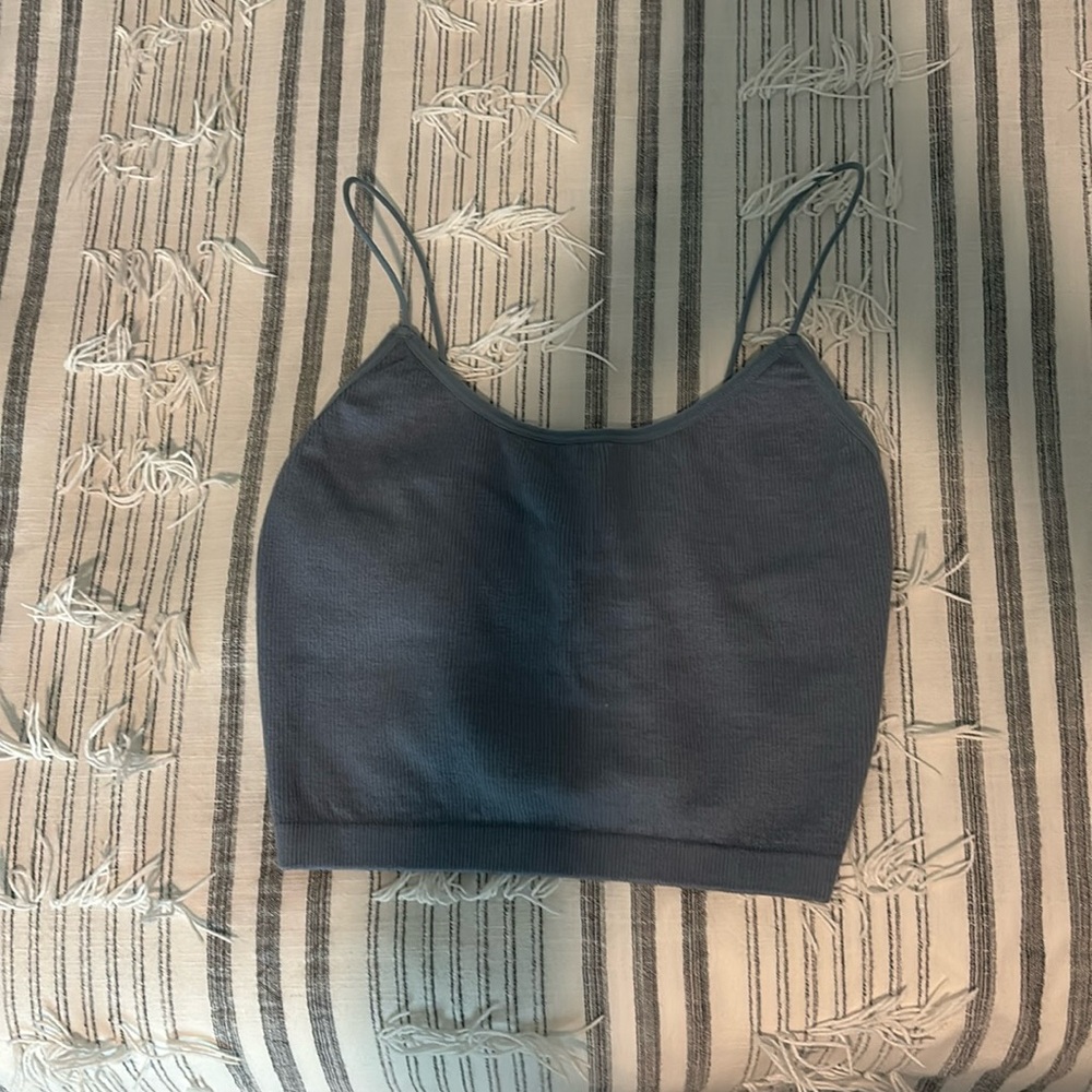 Blue tank